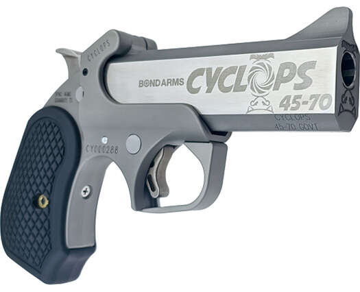 Handguns Bond Arms Ready Series 45 70GOVT Bond Arms Cyclops 45-70 Rough Series 4.25" barrel PACKAGE